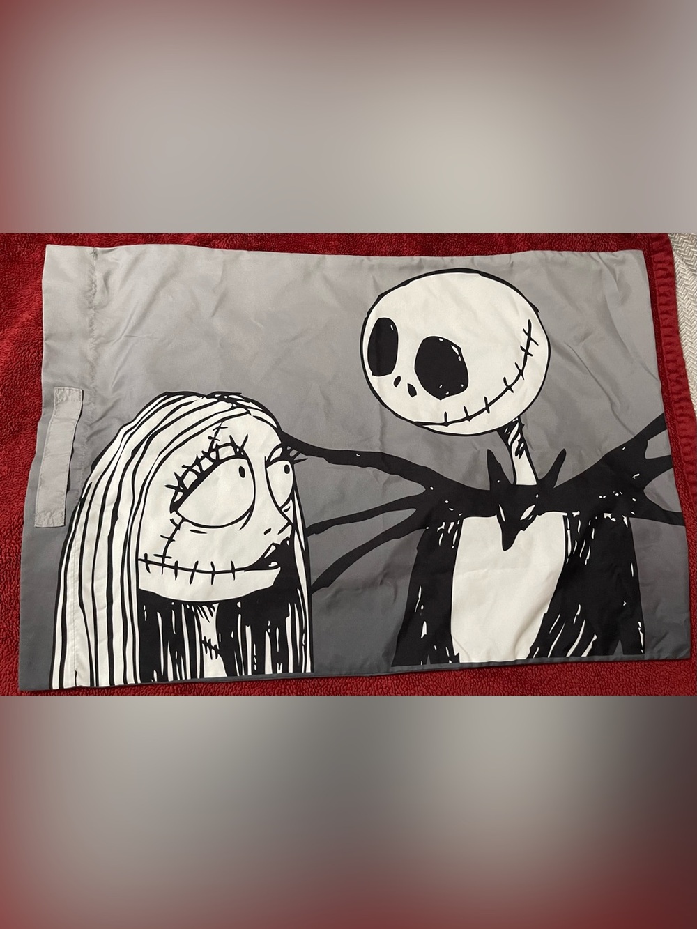 ✨Disney Tim Burton’s THE NIGHT BEFORE CHRISTMAS XL Pillowcase✨